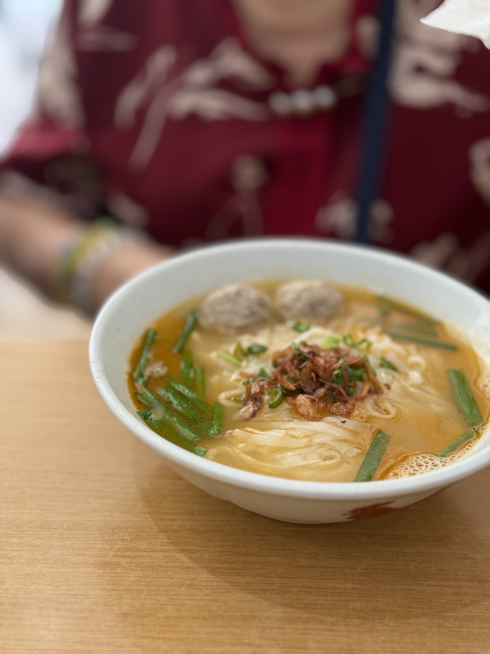 吊片肉丸河粉 (干/汤)